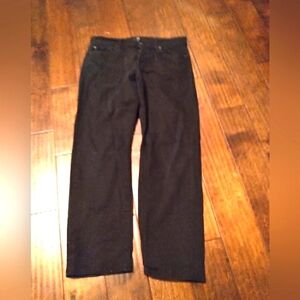 Black Jeans‎ Relaxed Fit Everyday Casual Pants Comfort Size Unknown